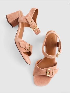 MADEWELL The Neeka Ankle-Strap Heeled Sandal 10.5